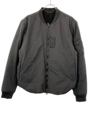 Acne Studios アクネストゥディオズ 14AW SILAS W パテッドボンバージャケット チャコール 54