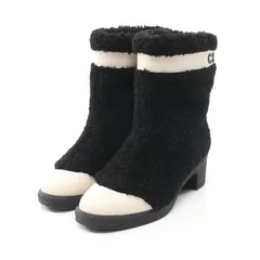 美品✨CHANEL ムートンブーツ シャネル マトラッセ ムートン ブーツ ALLU online store｜中古