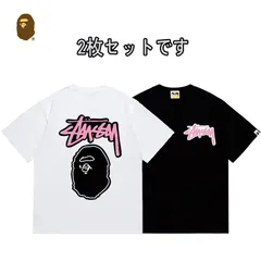2025年最新】stussy ape tシャツの人気アイテム - メルカリ 2025年最新】stussy ape tシャツの人気アイテム - メルカリ