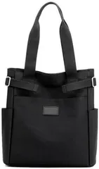 [新品※未使用] [Yoconty] トートバッグ キャンバス 大容量 軽量 キャンバストートバッグ レディース 上手に収納できるミニトート 仕切り付き 帆布 多機能 盗難防止 丈夫 撥水 厚手 耐摩耗 長持ち便利 男女兼用 通勤通学