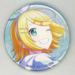【中古】バッジ・ピンズ 鏡音リン 「プロジェクトセカイ カラフルステージ! feat. 初音ミク グリッター缶バッジ イベントイラストコレクション vol.10 A」
