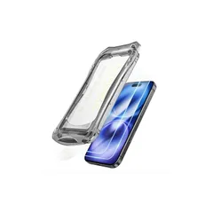 NIMASO ガラスフィルム iPhone 16 / iPhone 15 用 強化ガラス 自動除塵 保護フィルム 超簡単貼り付け 耐衝撃 指紋防止 ガイド枠付き 2枚セット アイフォン16 / アイフォン15 対応（6.1インチ） DSP24G1351 0