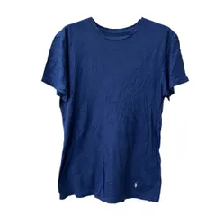 POLO RALPH LAUREN 半袖 ロゴ Tシャツ L ブルー ポロラルフローレン 古着卸 アメリカ仕入 a707-5624