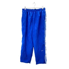 NIKE トレーニングパンツ XXLサイズ ブルー ポリエステル 古着卸 アメリカ仕入 2503-996