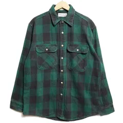 MADE in USA Fieldmaster ネルシャツ L グリーンチェック MADE in USA Fieldmaster ネルシャツ L グリーンチェック