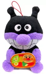 【中古】ぬいぐるみ ばいきんまん ころふわ おべんとう大好きぬいぐるみ(EX) 「それいけ!アンパンマン」