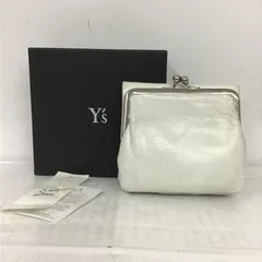 超美品 ワイズ Y's 財布 二つ折り レザー がま口 30-25070901 超美品 ワイズ Y's 財布 二つ折り レザー がま口 30-25070901