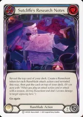 【中古】Flesh and Blood 1HP299[C]：Sutcliffe’s Research Notes (3)
