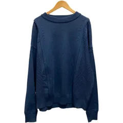 YASHIKI (ヤシキ) 22AW Seijaku Knit 天竺編み ニット セーター YSK-22AW-KN02 1 ブルー メンズ/199のサムネイル