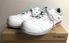 【DH784】ミズノ オールマイティ TD2 11L 26cm 安全靴 ホワイト
