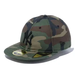 ニューエラ RC 59FIFTY ニューヨーク・ヤンキース ウッドランドカモ ブラック 1個 New Era RC5950 NEYYAN WCAMO BLK 23J NEW YORK YANKEES