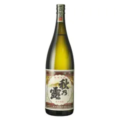常楽酒造　秋の露 純米（黄麹仕込） 本格米焼酎 1800ml　アルコール度数25％