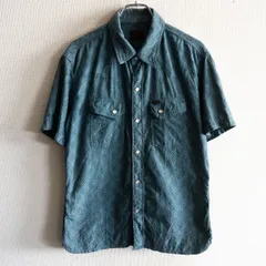 【希少】The Flat Head 開襟シャツ 刺繍ロゴ 半袖レーヨンシャツ 希少】The Flat Head 開襟シャツ 刺繍ロゴ 半袖レーヨンシャツ