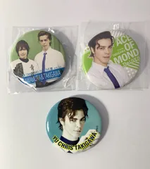 【まとめ売り】 ダイヤのA 舞台 ダイステ 滝川クリス 沢村栄純 汐崎アイル 小澤廉 缶バッジ ３点