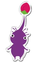 【中古】食玩 雑貨 18.紫ピクミン B 「ピクミン キャラマグネッツ」