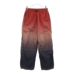SUPREME (シュプリーム) 24SS ×NIKE Ripstop Track Pant ナイキコラボ リップストップトラックパンツ ネイビー/オレンジ FQ0882-410のサムネイル