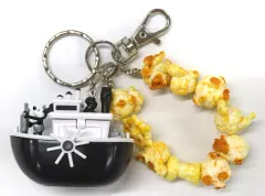 【中古】キーホルダー ミッキーマウス(船/ポップコーン) キーチェーン 「ディズニー」 東京ディズニーリゾート限定