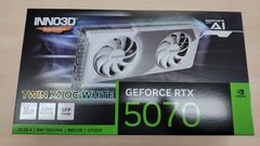 INNO3D GeForce RTX 5070 TWIN X2 OC WHITE