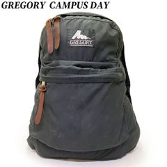 GREGORY バッグ グレゴリー キャンパスデイ ナイロン ブラック GREGORY CAMPUS DAY カジュアル リュック ファッション 旧ロゴ 中古品 ユーズド 匿名配送 日本国内流通の正規品です アメリカ カリフォルニア ブランド タウンユース 黒