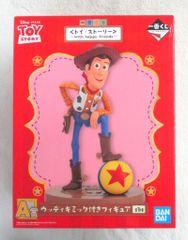 BANDAI SPIRITS 이치 반 쿠지 토이 스토리 With happy friends A상 우디 기믹 첨부 피규어