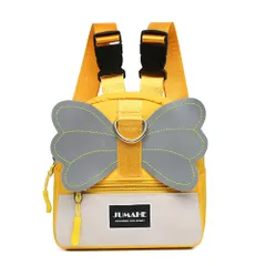 【迅速発送】Tolacos 猫 リュック 犬用リュック ハーネスバックお散歩バッグリュック 可愛い蝶の羽 キャンプハイキング 反射ストリップデザイン犬用リュック 犬用バックパック ドッグバッグ犬用リュック 犬用バックパック ドッグバッグ サイズ調整可 オフホワ