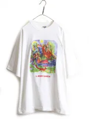 【お得なクーポン配布中!】 90s グレイトフルデッド ジェリー ガルシア アート プリント 半袖 Tシャツ