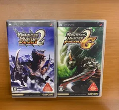 MONSTER HUNTER PORTABLE 2nd + 2ndG セット モンスターハンターポータブル セカンド ★ PSP ソフト