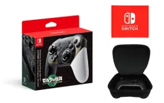 Proコントローラー ゼルダの伝説 ティアーズ Switch オブ ザ キングダムエディション＋【任天堂ライセンス商品】Nintendo Switch Proコントローラー専用ポーチ（Nintendo Nintendo Switch ロゴデザイン マイクロファ