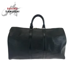【良品】ルイヴィトン エピ キーポル45 ノワール ボストンバッグ 黒 LOUIS VUITTON ルイヴィトン キーポル・バンドリエール25