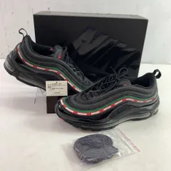 04w4309▽※【中古】Undefeated × Nike Air Max 97 OG black AJ1986-001 アンディフィーテッド × ナイキ エアマックス97 OG ブラック 27cm スニーカー【八王子店】