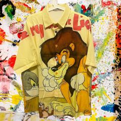 トムとジェリー 柄シャツ ハイデザイン お洒落 メンズ 新品 夏 半袖 B 新品<-!>トムとジェリー シャツ Tシャツ メンズ 半袖 新品 古着 レトロ 新品未使用 レトロ 個性的 奇抜 エモい カットソー 攻め 前衛的 衣類 トップス お洒落 ハイデザイン