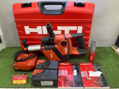 【中古品】【0921】★HILTI 充電式ハンマードリル TE6-A36DRS バッテリー・充電器・ケース付き　IT554AABLYGZ