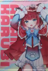 【中古】タペストリー 赤見かるび B2タペストリー 「くじ引き堂 バーチャルYouTuber 赤見かるび くじ ～夜よいち仕立て～」 A-1賞のサムネイル