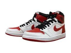 NIKE (ナイキ) AIR JORDAN 1 RETRO HIGH OG エアージョーダン1 レトロ ハイカットスニーカー 555088-161 27cm US9 レッド×ホワイト メンズ/078