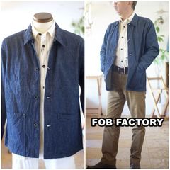 FOB FACTORY エフオービー ヒッコリー Gジャン 2463 サイズLL - メルカリ