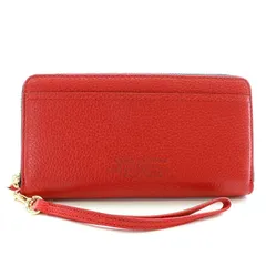 マークジェイコブス MARC JACOBS コンチネンタルリストレット 長財布 小銭入れ ラウンドファスナー レザー ロゴ 赤 レッド S131L01RE22 /NW9のサムネイル