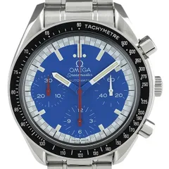 オメガ OMEGA スピードマスター レーシング シューマッハ 3510.81 腕時計 SS 自動巻き ブルー メンズ 【中古】のサムネイル