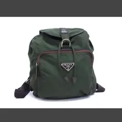 美品　PRADA プラダ テスートナイロン×サフィアーノレザー  ミニリュックサック　サイズ	Ｗ (底面)約28cm　Ｈ 約31cm　Ｄ 約13.5cm ポケット	外 ファスナーポケット×1 付属品無しです