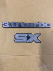 ７８プラド　純正　エンブレム　SX　3.0 turbo セット