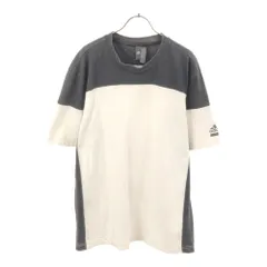 アディダス 半袖 Tシャツ 3XL ホワイト×ブラック adidas ビッグサイズ FREELIFT メンズ
