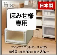 【ほみせ様専用】二個セット　フィッツケース 4025  Fits 【カプチーノ】フィッツユニットケース収納ケース　天馬　衣装ケース