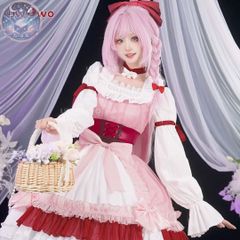 東方Project レミリア 森森仙 コスプレ ウィッグ パニエ XL 森森仙 東方Project レミリア・スカーレットコスプレ衣装ウィッグ靴羽