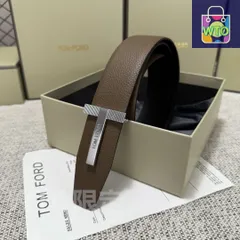 【今日特価】Tom Ford トムフォード ダブルフェイス 1st Layer Leather Belt