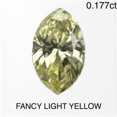 【新品】FANCY LIGHT YELLOW ダイヤモンドルース