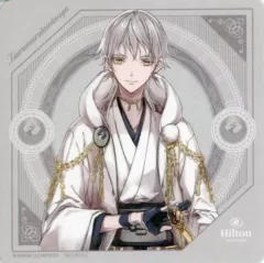 【中古】コースター 鶴丸国永 オリジナルコースター 「刀剣乱舞-ONLINE- スペシャルビュッフェ ～BLACK＆WHITE～」 対象ドリンク注文特典