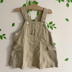 ☆familiar☆ファミリア　コーデュロイワンピース　ジャンパースカート