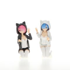 라스트원상 렘 & 램 Nyanko mode 라스트원 ver. 이치 반 쿠지 Re: 제로부터 시작하는 이세계 생활-언제든지 당신과 함께- 피규어 프라이즈(15432) 밴프레스트