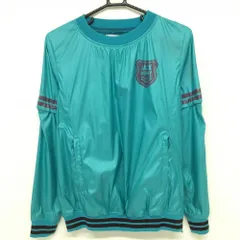 【美品】ジャックバニー 2WAYスニード ブルーグリーン 裏メッシュ ブルゾン 袖着脱可 レディース 1(M) ゴルフウェア Jack Bunny