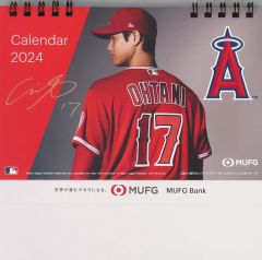 2023年 エンジェルス 大谷翔平 卓上カレンダー サイン入り - メルカリ