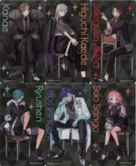 【中古】キャラカード 全6種セット マルチクリアカード 「くじスクエア にじさんじ 七次元生徒会!くじ」 E賞